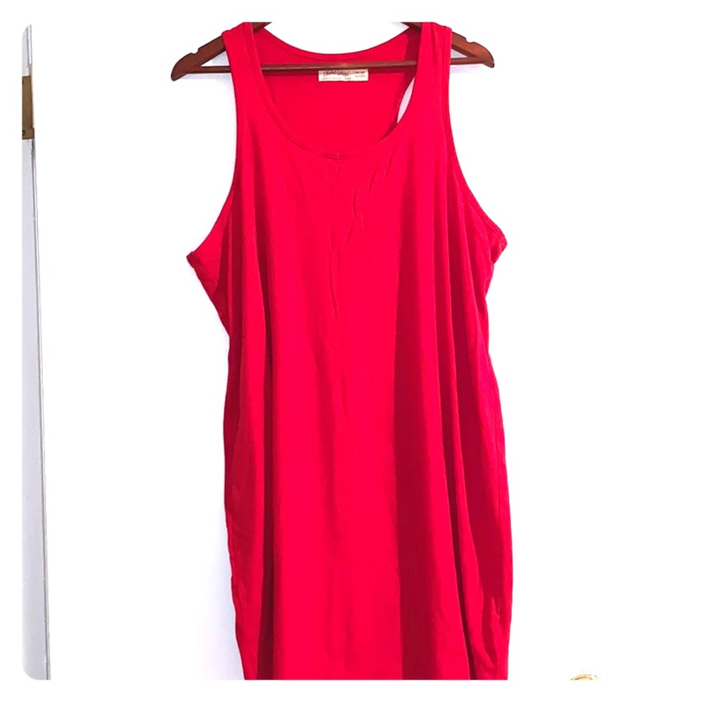 Red dress